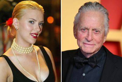 Michael Douglas astounded Scarlett Johansson is his ‘DNA cousin’: ‘Are you kidding?’ - nypost.com
