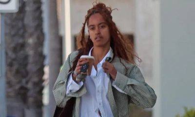 Malia Obama shows off her cool style with the perfect Spring look - us.hola.com - Los Angeles - Los Angeles