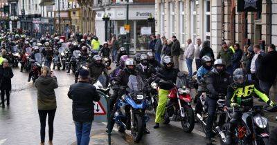 Hairy Bikers' Dave Myers remembered by hundreds of motorcyclists who gather for memorial ride - www.ok.co.uk