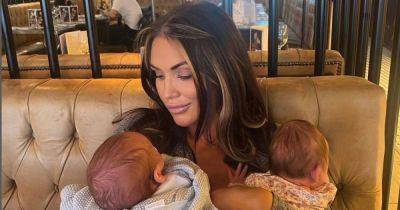 Inside Amy Childs' celebrations for twins' first birthday at lavish hotel - www.ok.co.uk - London