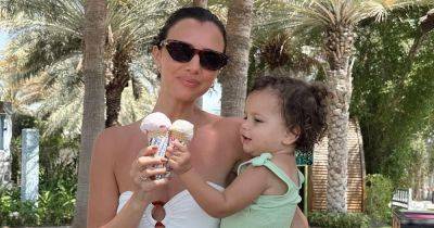 Lucy Mecklenburgh looks incredible in white swimsuit during family holiday with Ryan Thomas and kids - www.ok.co.uk - Dubai