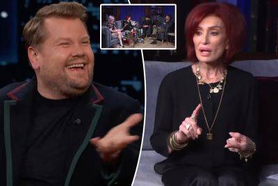 Sharon Osbourne issues another James Corden takedown, slams his ‘fake laugh’: ‘He’s fair game’ - nypost.com - Britain