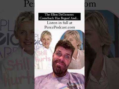 The Ellen DeGeneres Comeback Has Begun! And... | Perez Hilton - perezhilton.com