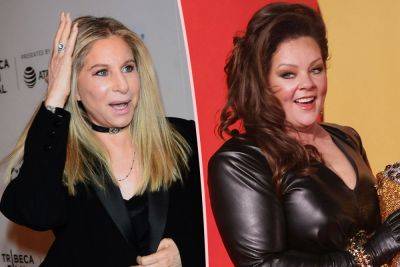 Melissa McCarthy Has The PERFECT Response To Barbra Streisand’s Viral Ozempic Comment! - perezhilton.com