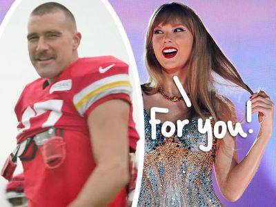 All The Adorable Easter Eggs Taylor Swift Left For Travis Kelce In Her First Tour Performance Of So High School! - perezhilton.com - Paris - Kansas City