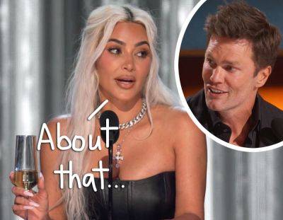 How Kim Kardashian REALLY Felt About Getting Booed At Tom Brady's Roast! - perezhilton.com