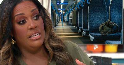 This Morning's Alison Hammond fakes pregnancy to get a seat on the train - www.ok.co.uk