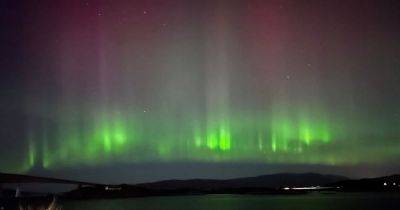 Brits could see Northern Lights tonight thanks to severe geomagnetic storm - www.manchestereveningnews.co.uk - Britain - USA