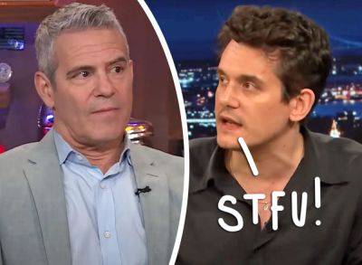 John Mayer Reads Award-Winning Journalist To Filth Over Andy Cohen Romance Question -- And Writer Responds!! - perezhilton.com
