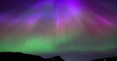 Met Office issues update on whether Northern Lights could be visible on Sunday night - www.manchestereveningnews.co.uk - Britain - USA - Manchester
