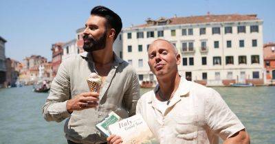 Rob and Rylan's Grand Tour on BBC Two: What it's about, locations and how it came about after stars 'shared same divorce lawyer' - www.manchestereveningnews.co.uk - Switzerland - city Venice
