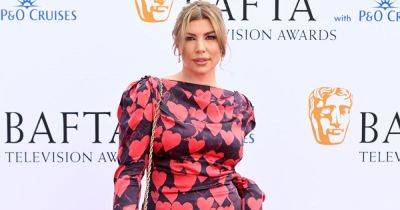 Olivia Bowen sets hot summer trend at BAFTA'S 2024 in heart print gown – shop the look - www.ok.co.uk - Britain