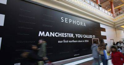 Sephora to hand out exclusive treat to first 500 shoppers at new Trafford Centre store - www.manchestereveningnews.co.uk - Britain - France - USA - Manchester