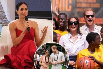 Meghan Markle declares Nigeria as ‘my country’ during visit with Prince Harry - nypost.com - Nigeria - city Lagos - city Abuja