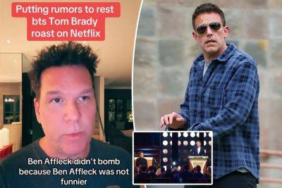 Dane Cook shades Ben Affleck’s bizarre rant at Tom Brady’s roast: ‘He came in last place’ - nypost.com - Los Angeles - Boston