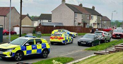 Police helicopter scrambled to Kilmarnock as man spotted running through gardens - www.dailyrecord.co.uk - Scotland
