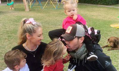 Enrique Iglesias celebrates 49th birthday with his three kids: twins Nicholas and Lucy, and Mary - us.hola.com