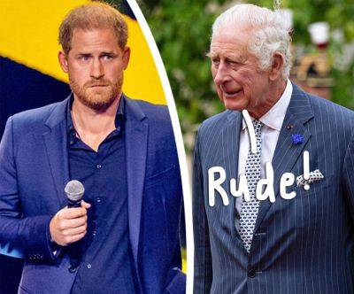What?? Prince Harry Reportedly Declined King Charles' Offer To Stay In Royal Residence During London Trip! - perezhilton.com - Britain - London