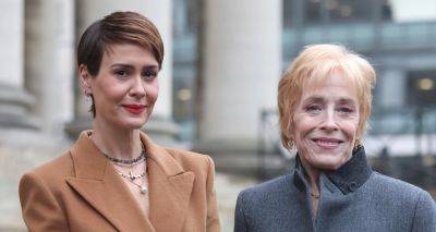 Sarah Paulson Shares Secret to Her Successful Relationship with Partner Holland Taylor - www.justjared.com - USA - Taylor - county Story - city Holland, county Taylor