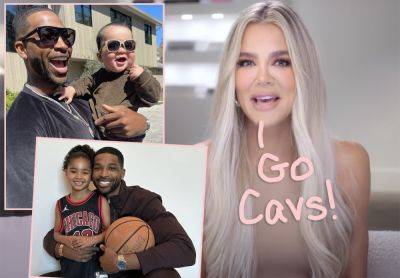 Khloé Kardashian Brings The Kids To See Ex Tristan Thompson Play Basketball For The Very First Time! - perezhilton.com - Ohio - Boston - county Cavalier - county Cleveland
