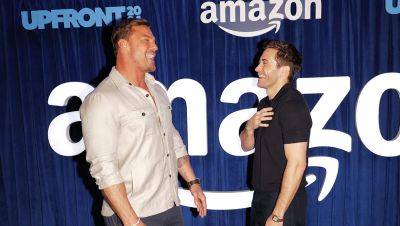 Jake Gyllenhaal & Alan Ritchson Buddy Up While Promoting Projects at Amazon Upfront Event! - www.justjared.com - New York