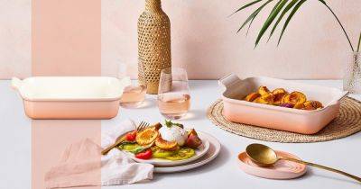 Le Creuset's new Pêche cookware range is perfect for summer dinner parties - www.ok.co.uk
