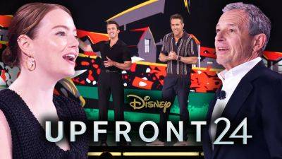 Disney Upfront Highlights: Here’s What Happened At North Javits Center With Bob Iger, Emma Stone, Ryan Reynolds & First Golden Bachelorette - deadline.com