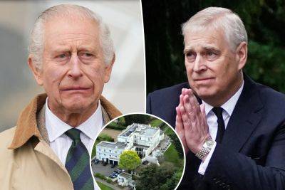 King Charles struggles to evict Prince Andrew as disgraced royal’s home is in ‘total disrepair’: report - nypost.com