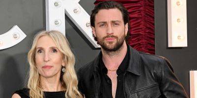 Sam Taylor Johnson Comments on Husband Aaron Being Linked to James Bond - www.justjared.com - county Bond