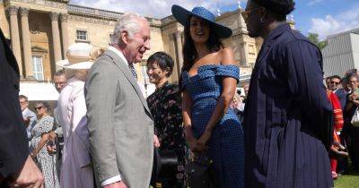 Maya Jama baffles King Charles with Love Island question at Buckingham Palace party - www.ok.co.uk - Spain - county Charles