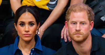 Meghan Markle 'strides off' from Harry as they land back in LA after 'excruciating' 18-hour day - www.ok.co.uk - Los Angeles - Nigeria