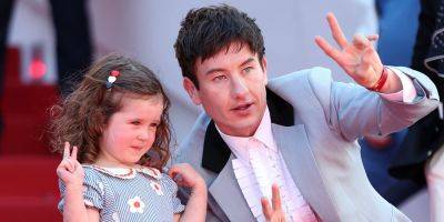 Barry Keoghan Poses With 'Bird' Costar Jackie Mellor at Cannes Film Festival 2024 - www.justjared.com - France