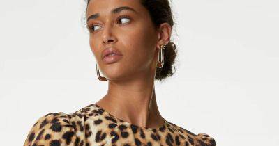 M&S' £40 leopard print midaxi dress is the versatile piece your summer wardrobe needs - www.ok.co.uk - county Spencer