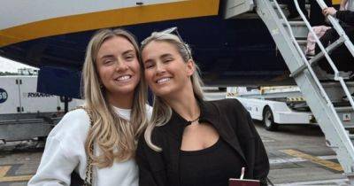 Molly-Mae Hague shares two-word message as she leaves UK but not on private jet after backlash - www.manchestereveningnews.co.uk - Britain - Dubai - Hague