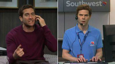 Jake Gyllenhaal & Most Of ‘SNL’ Cast Skewers Southwest: “Want More Leg Room, Premium Food And Drink Services? Fly A Different Airline’ - deadline.com - county Johnson - Austin, county Johnson