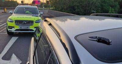 Police stop 'lane hogging driver' on M60... but found more than they bargained for - www.manchestereveningnews.co.uk