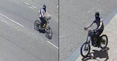 Horror as pensioner, 77, violently assaulted as police hunt masked attacker on bike - www.manchestereveningnews.co.uk - Centre - Manchester