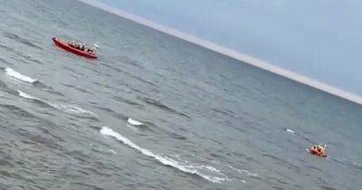 Tragedy as man's body pulled from sea in Blackpool - www.manchestereveningnews.co.uk