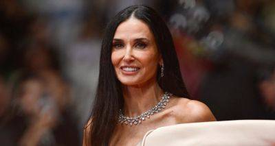 Demi Moore Stuns at 'The Substance' Cannes Film Festival Premiere, Movie Gets 13-Minute Standing Ovation - www.justjared.com - France