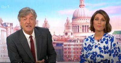 Good Morning Britain's Richard Madeley puts down singer with four-word rebuke in awkward on-air moment - www.ok.co.uk - Britain - county Love