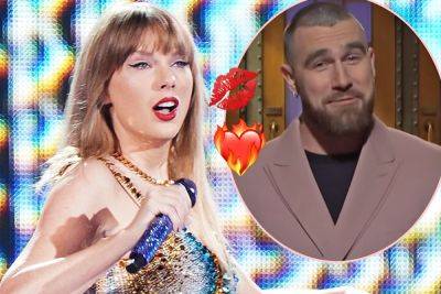 Swifties Are Convinced Taylor Swift Showed Off A HICKEY On Stage After Romantic Trip With Travis Kelce! LOOK! - perezhilton.com - Sweden - Italy - county Travis - Lake