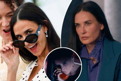 Demi Moore reflects on full-frontal nude scene in horror flick: ‘Very vulnerable experience’ - nypost.com