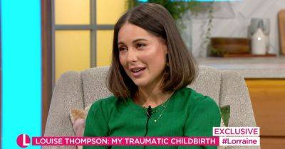 Louise Thompson in heartbreaking family admission as she recalls watching herself almost bleed to death - www.manchestereveningnews.co.uk - Hague