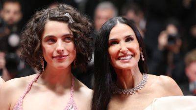 Margaret Qualley and Demi Moore at Cannes 2024 Give ‘Black Swan’ Two Ways - www.glamour.com - county Moore