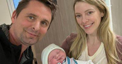 Muse's Matthew Bellamy welcomes second child with wife Elle Evans in surprise post - www.dailyrecord.co.uk - USA - county Evans