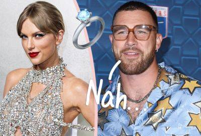 Travis Kelce NOT Planning To Propose To Taylor Swift -- 'He's Just Not There Yet'! - perezhilton.com - city Stockholm - Kansas City