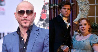 Pitbull Reacts to His Song Being Used During 'Bridgerton' Carriage Scene in Season 3 - www.justjared.com