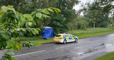 Forensic tent and cordon in place after woman raped outside retail park - www.manchestereveningnews.co.uk - Centre - parish St. Mary - city Manchester, county Centre