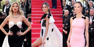 Supermodels Elsa Hosk, Alessandra Ambrosio, & Izabel Goulart Are Making a Splash on the Cannes Film Festival Red Carpet - www.justjared.com