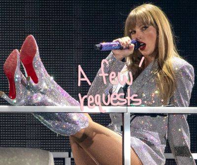 Taylor Swift’s List Of Demands For Her Lisbon Stop Of The Eras Tour REVEALED! - perezhilton.com - Portugal - Lisbon